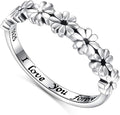 Tarnish Resistant Fit Wedding Jewelry Anti-Tarnish Smooth Ring Dainty Daily Accessory & Romantic Engagement Gift for Women