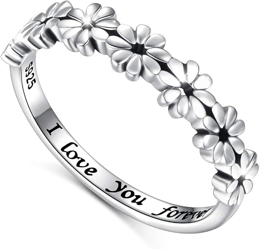Tarnish Resistant Fit Wedding Jewelry Anti-Tarnish Smooth Ring Dainty Daily Accessory & Romantic Engagement Gift for Women